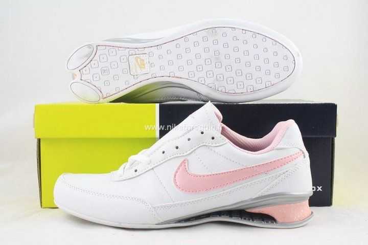 Nike Shox Nz Blanc Rose